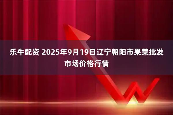 乐牛配资 2025年9月19日辽宁朝阳市果菜批发市场价格行情