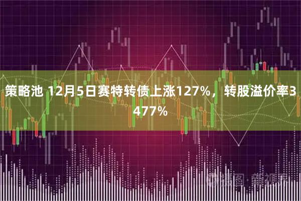 策略池 12月5日赛特转债上涨127%，转股溢价率3477%
